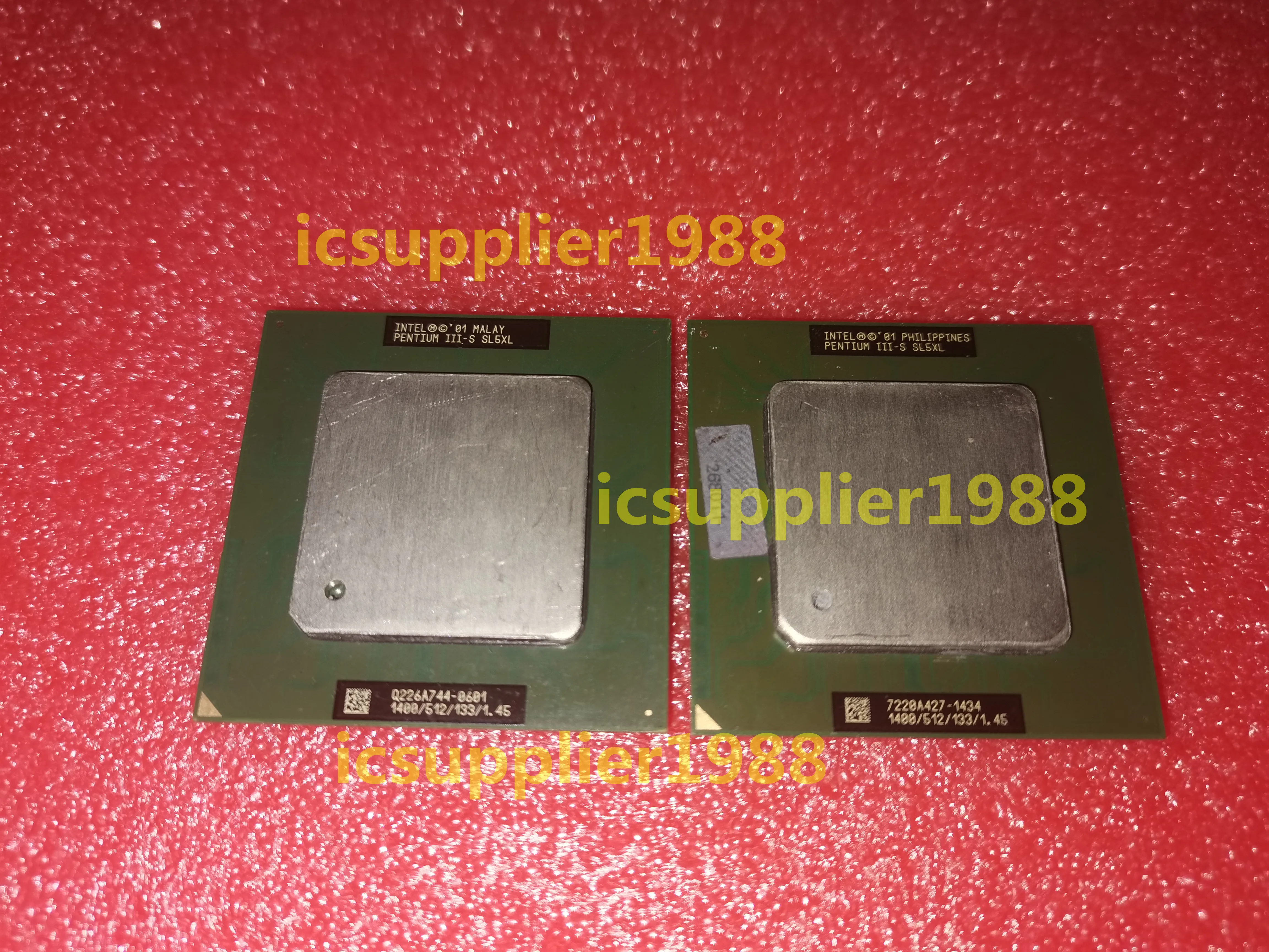 PIII-S 1400 МГц 1,4 ГГц 512K SL5XL или SL6BY 1,4G 1400/512K/133/1.45 370 CPU "используемый процессор может протестировать на хорошее качество"
PIII-S 1400 МГц 1,4 ГГц 512K SL5XL или SL6BY 1,4G 1400/512K/133/1.45 370 CPU "используемый процессор может протестировать на хорошее качество"