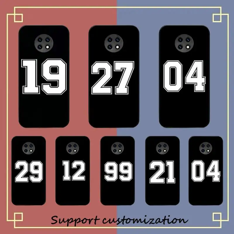 Custom Football Lucky number Phone Case For Xiaomi Redmi Note 8A 7 5 8pro 8T 9Pro TPU Coque for note 6pro
Custom Football Lucky number Phone Case For Xiaomi Redmi Note 8A 7 5 8pro 8T 9Pro TPU Coque for note 6pro
