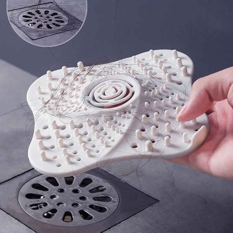 Bathroom sewer hair filter, kitchen sink plug, deodorant cover, wash basin, anti-blocking silicone floor drain cover
Bathroom sewer hair filter, kitchen sink plug, deodorant cover, wash basin, anti-blocking silicone floor drain cover