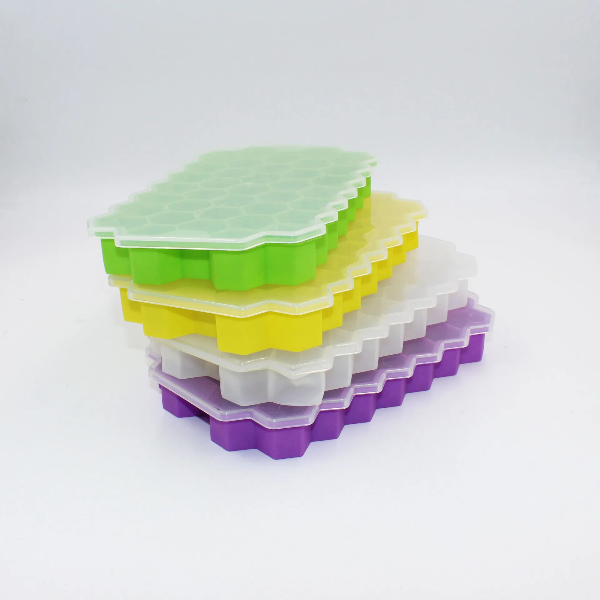 Fridge Honeycomb Ice Cube With Cover Cream Model Environmentally Friendly Plastic For Bar Kitchen Supplies Tools 
Fridge Honeycomb Ice Cube With Cover Cream Model Environmentally Friendly Plastic For Bar Kitchen Supplies Tools