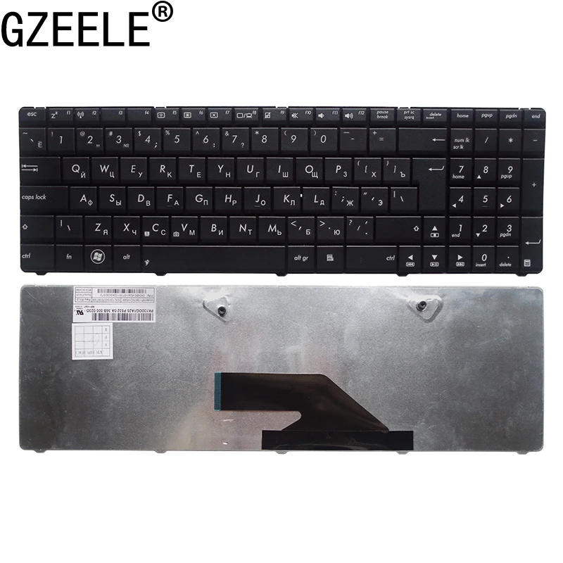 Русская клавиатура GZEELE для ноутбука Asus K75 K75D K75DE раскладка Черная|keyboard for asus|laptop
