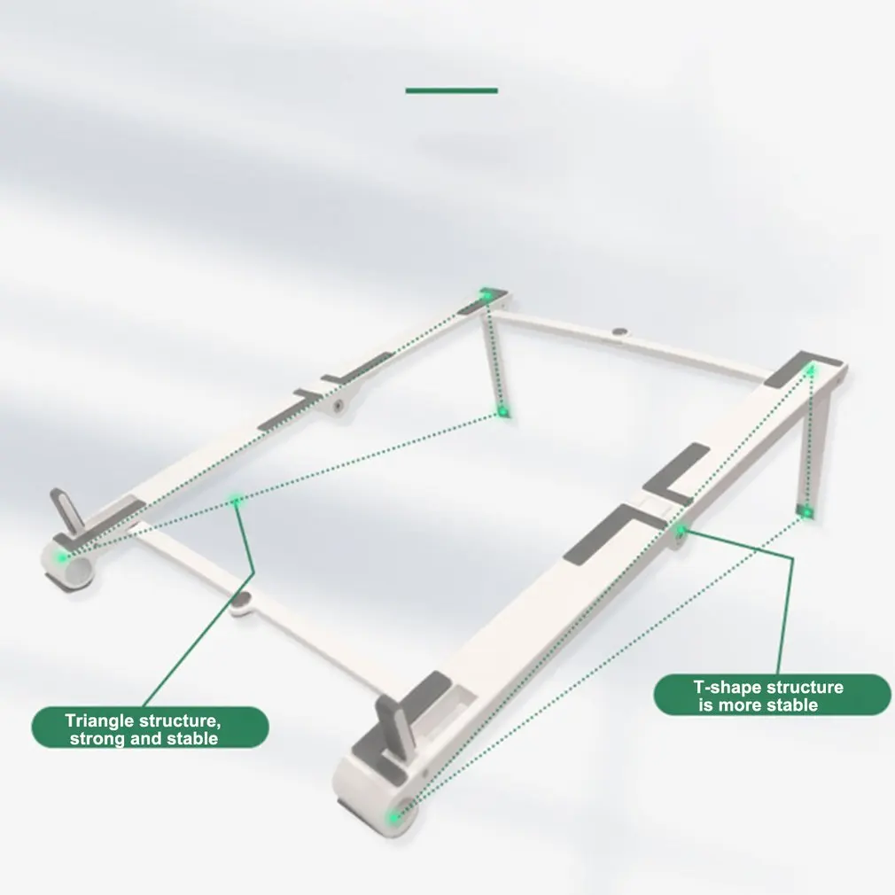 Portable Laptop Stand Foldable Support Base Macbook Pro Lapdesk PC Laptop Stand Cooling Pad Lifting Board Mobile Notebook Stand
Portable Laptop Stand Foldable Support Base Macbook Pro Lapdesk PC Laptop Stand Cooling Pad Lifting Board Mobile Notebook Stand