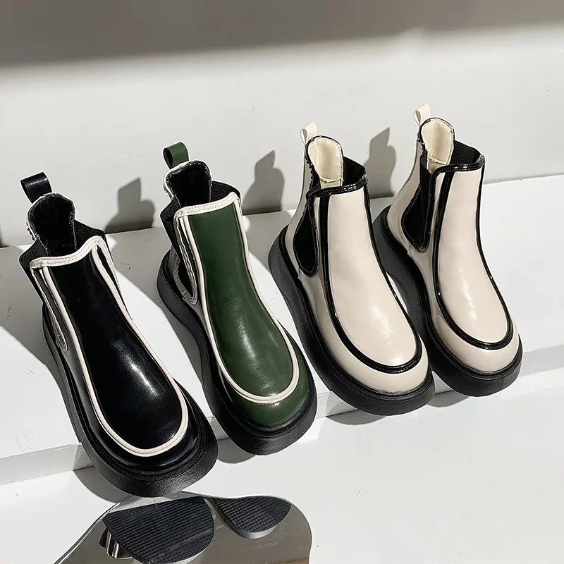Martin Boots Women's Autumn And Winter 2021 New Thick-soled Non-slip Online Celebrity Fashion Joker Korean Version Of Muffin Bot
Martin Boots Women's Autumn And Winter 2021 New Thick-soled Non-slip Online Celebrity Fashion Joker Korean Version Of Muffin Bot
