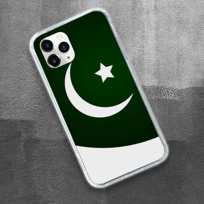 Pakistan Flag Banner Moon Phone Case Transparent for iPhone 11 12 mini pro XS MAX 8 7 6 6S Plus X 5S SE 2020 XR
Pakistan Flag Banner Moon Phone Case Transparent for iPhone 11 12 mini pro XS MAX 8 7 6 6S Plus X 5S SE 2020 XR
