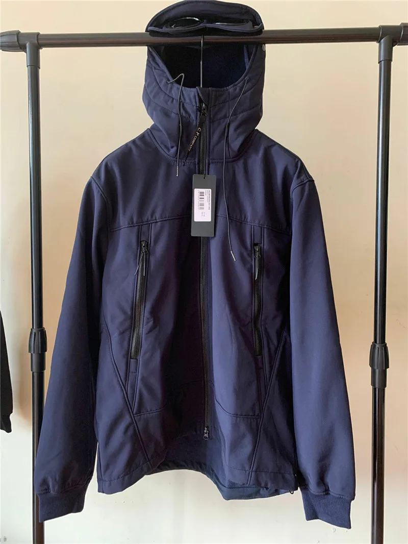 Winter Goggle Lens Men Windproof Cardigan Zipper Glasses Fleece Lined Shell Jacket Outdoor Windbreaker Casual Thick Hoodies Coat
Winter Goggle Lens Men Windproof Cardigan Zipper Glasses Fleece Lined Shell Jacket Outdoor Windbreaker Casual Thick Hoodies Coat