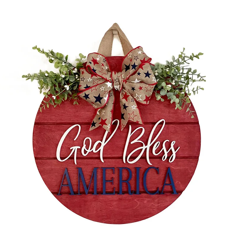Welcome Wooden Sign Round Door Sign Independence Day Hanging Sign Front Door Home Decor LBE
Welcome Wooden Sign Round Door Sign Independence Day Hanging Sign Front Door Home Decor LBE