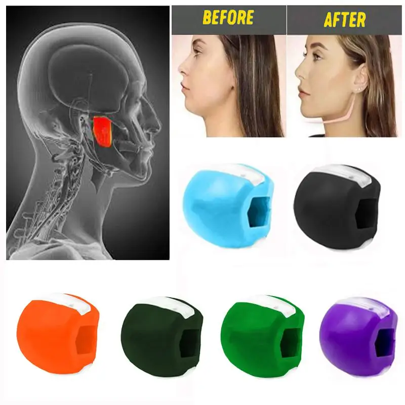 Face Masseter men facial pop n go mouth jawline Jaw Muscle Exerciser Chew Ball chew bite breaker Training Mandible Trainer
Face Masseter men facial pop n go mouth jawline Jaw Muscle Exerciser Chew Ball chew bite breaker Training Mandible Trainer
