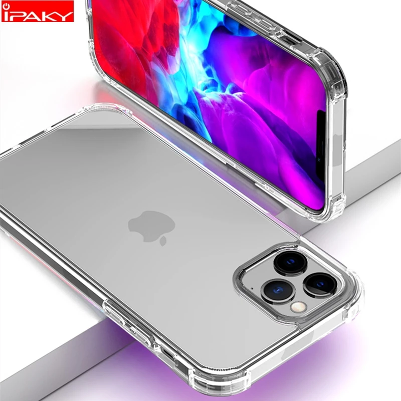 Чехол IPAKY для iPhone 12 Mini 11 TPU PC смешанный Супер Противоударный Прозрачный чехол для iPhone 11 12 Pro Max чехол
Чехол IPAKY для iPhone 12 Mini 11 TPU PC смешанный Супер Противоударный Прозрачный чехол для iPhone 11 12 Pro Max чехол