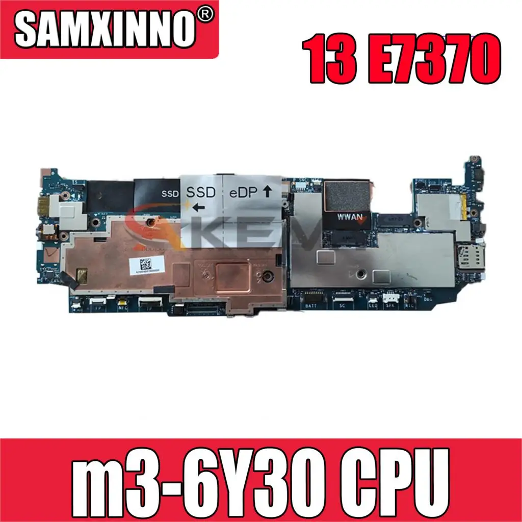 Original Laptop motherboard For DELL Latitude 13 E7370 M3-6Y30 Mainboard CN-0KYNNJ 0KYNNJ AAU30 LA-D312P SR2EN
Original Laptop motherboard For DELL Latitude 13 E7370 M3-6Y30 Mainboard CN-0KYNNJ 0KYNNJ AAU30 LA-D312P SR2EN