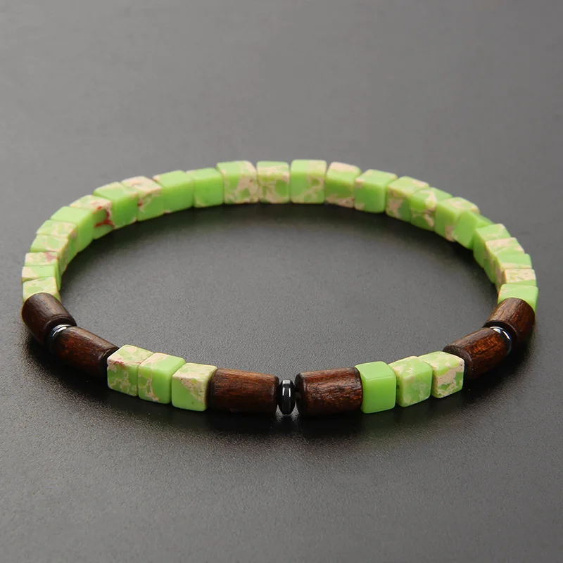 Square Beads Bracelet 4MM Mini Natural Stone Imperial Jaspers Wood Moss Agates Labradorite Tiger Eye Bracelets For Women Men
Square Beads Bracelet 4MM Mini Natural Stone Imperial Jaspers Wood Moss Agates Labradorite Tiger Eye Bracelets For Women Men