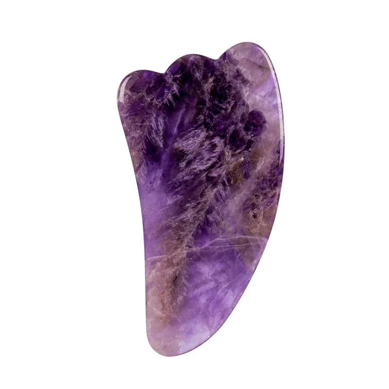 Amethyst Gouache Scraper Gua Sha Massage Tool Jade Face Massager Lifting Anti-Wrinkle Beauty Skin Care Gouache Stone Set
Amethyst Gouache Scraper Gua Sha Massage Tool Jade Face Massager Lifting Anti-Wrinkle Beauty Skin Care Gouache Stone Set