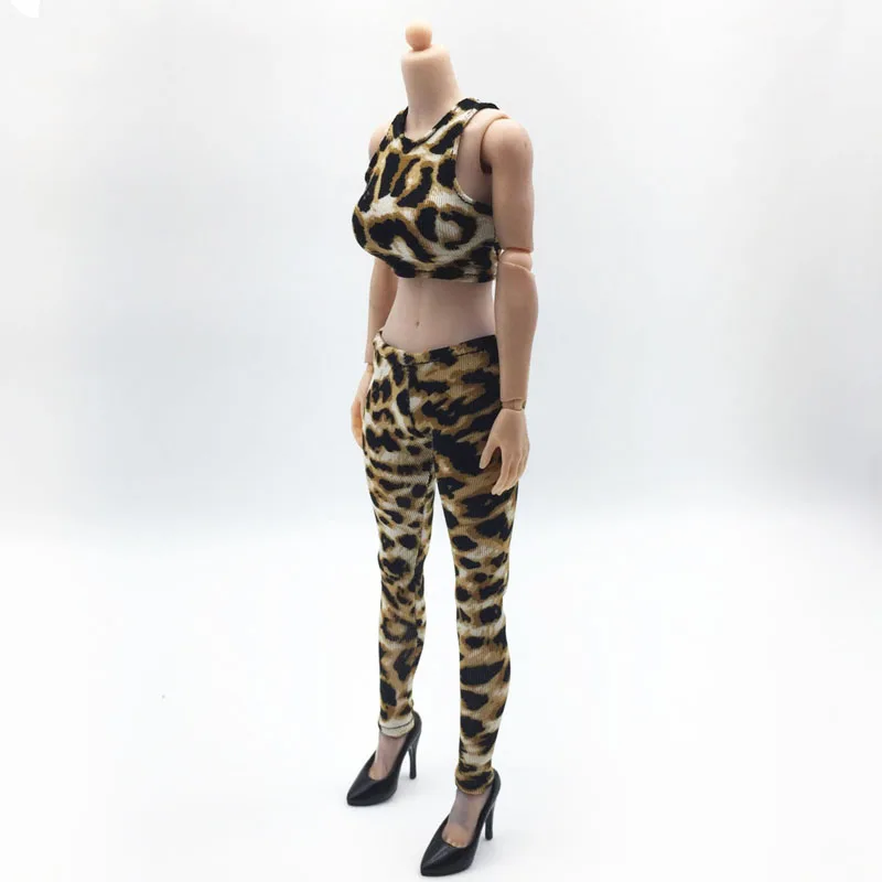1/6 Scale Female Fashion Leopard Vest Trousers Clothing for 12 inches Action Figure Dolls 
1/6 Scale Female Fashion Leopard Vest Trousers Clothing for 12 inches Action Figure Dolls