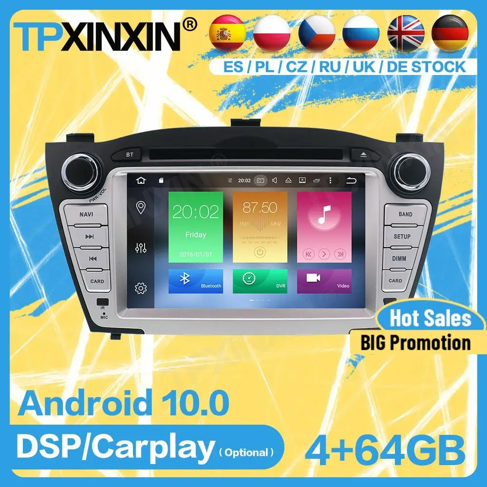 Автомобильный радиоприемник Bluetooth Android для Hyundai IX3 2009 2010 2011 2012 2013 GPS плеер навигация автомобильное аудиоустройство
Автомобильный радиоприемник Bluetooth Android для Hyundai IX3 2009 2010 2011 2012 2013 GPS плеер навигация автомобильное аудиоустройство
