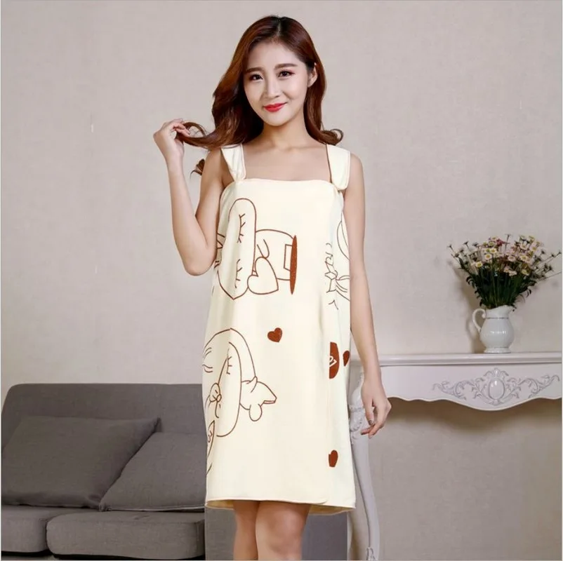 Women Sexy Wearable Bath Towel Microfiber Soft Bath Towel Fashion Quick Dry Magic Bathing Spa Bathrobes Wash Beach Dresses
Women Sexy Wearable Bath Towel Microfiber Soft Bath Towel Fashion Quick Dry Magic Bathing Spa Bathrobes Wash Beach Dresses
