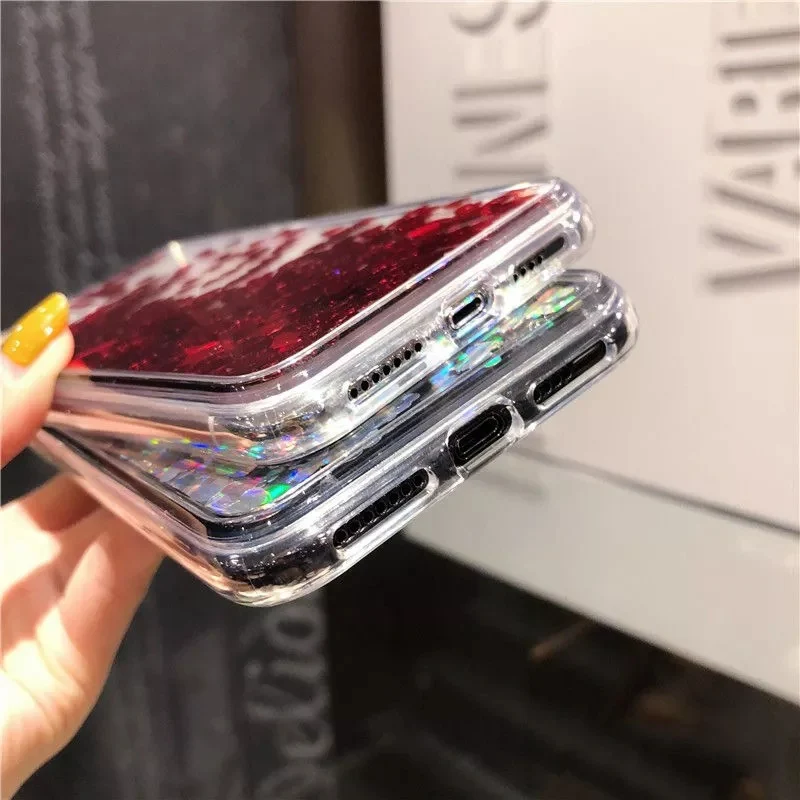 New Glitter Love Heart Sequins Quicksand Phone Case For iPhone 12 Mini 11 Pro Max XR XS Max X 8 7 Plus Dynamic Liquid Back Cover
New Glitter Love Heart Sequins Quicksand Phone Case For iPhone 12 Mini 11 Pro Max XR XS Max X 8 7 Plus Dynamic Liquid Back Cover
