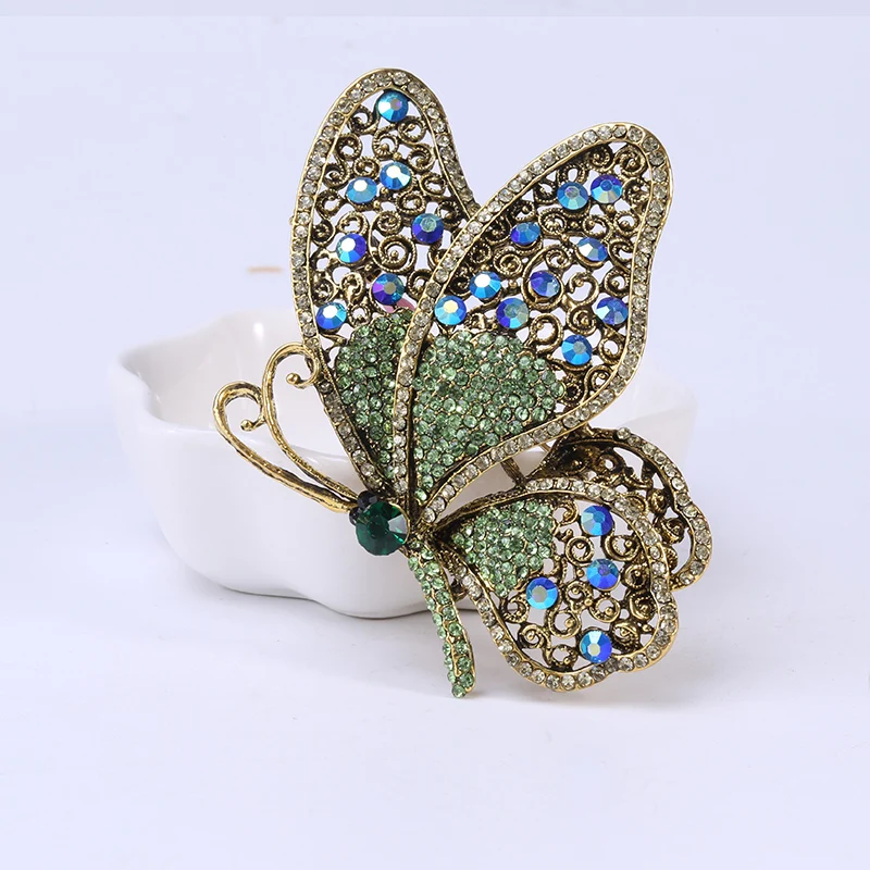 Beadsland Alloy Inlaid Rhinestone Brooch Butterfly Modeling Fashionable High-end Clothing Accessories Pin Woman Gift MM-791
Beadsland Alloy Inlaid Rhinestone Brooch Butterfly Modeling Fashionable High-end Clothing Accessories Pin Woman Gift MM-791