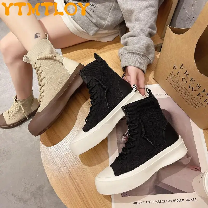 Ankle boot woman English style summer breathable thin section flying braided spring and autumn single boot wild tide at Locom
Ankle boot woman English style summer breathable thin section flying braided spring and autumn single boot wild tide at Locom