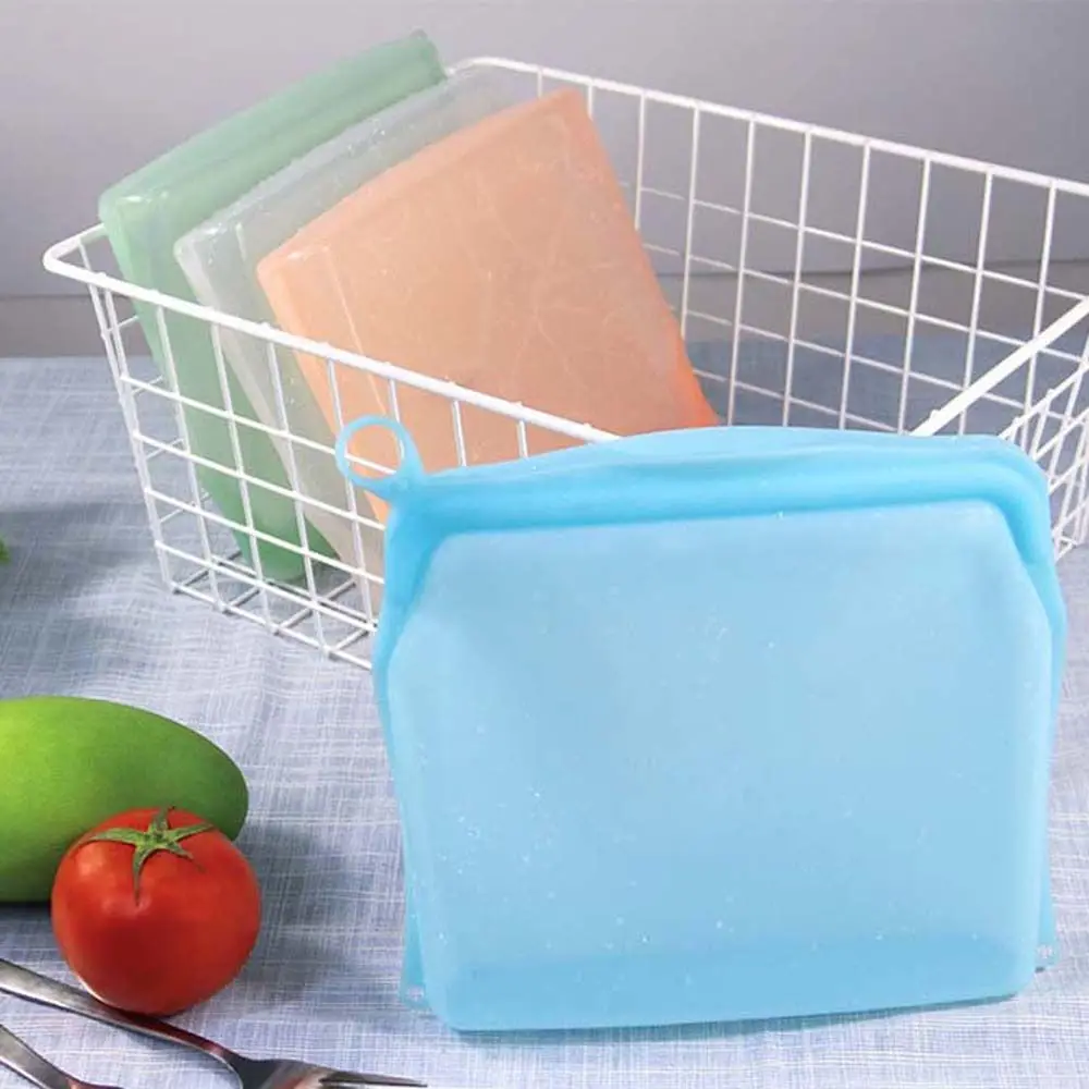 Sealable Waterproof Leak-Proof Sealable Silicone Kitchen Accessories Container Sealer Bag Food Saver Storage Bag
Sealable Waterproof Leak-Proof Sealable Silicone Kitchen Accessories Container Sealer Bag Food Saver Storage Bag