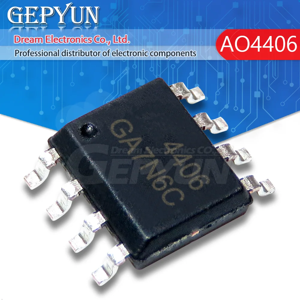 10PCS AO4406 SOP-8 new original In Stock
10PCS AO4406 SOP-8 new original In Stock