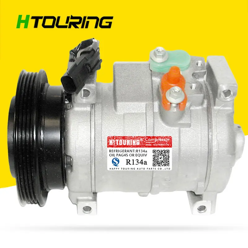 For Dodge nitro Chrysler PT Cruiser 10S17C AC Compressor 5058031AC 5278558AA 5058036AC 5058036AD 5264760AB 5278757AA 447220-3181
For Dodge nitro Chrysler PT Cruiser 10S17C AC Compressor 5058031AC 5278558AA 5058036AC 5058036AD 5264760AB 5278757AA 447220-3181