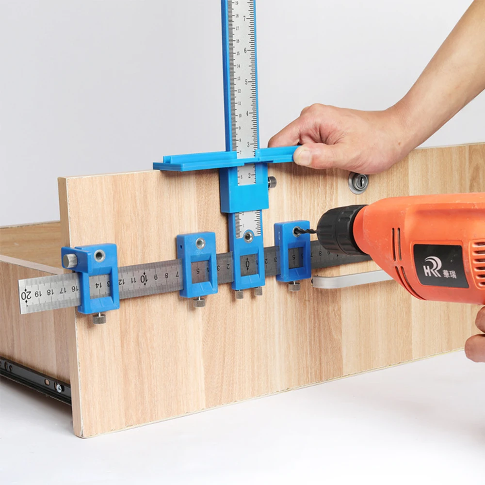 Detachable Hole Punch Jig Tool Center Drill Bit Guide Set Sleeve Cabinet Hardware Locator Wood Drilling Woodworking Tool
Detachable Hole Punch Jig Tool Center Drill Bit Guide Set Sleeve Cabinet Hardware Locator Wood Drilling Woodworking Tool