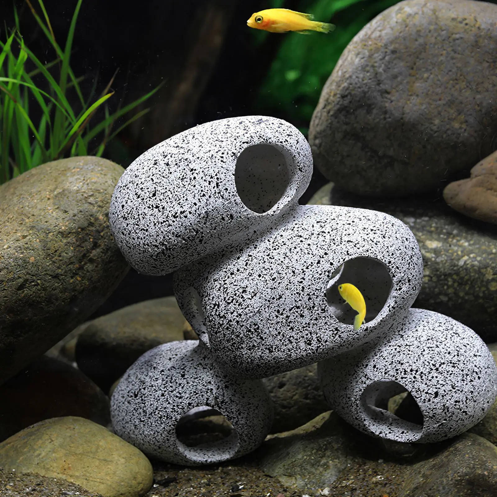 New Aquarium Decor Accessories Resin Simulation Stone Fish Tank Ornament Rockery Hiding Cave Landscape Decor Underwater Decor 
New Aquarium Decor Accessories Resin Simulation Stone Fish Tank Ornament Rockery Hiding Cave Landscape Decor Underwater Decor