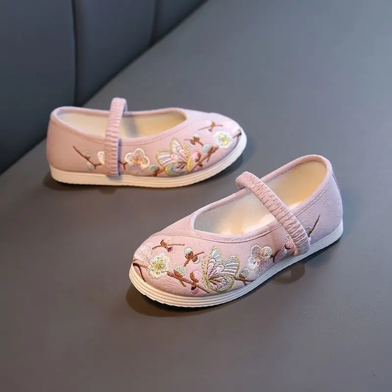Children's Hanfu Shoes Spring and Autumn Girls' Costume Shoes Children's Canvas Shoes Wind Embroidered All-match White Shoes
Children's Hanfu Shoes Spring and Autumn Girls' Costume Shoes Children's Canvas Shoes Wind Embroidered All-match White Shoes