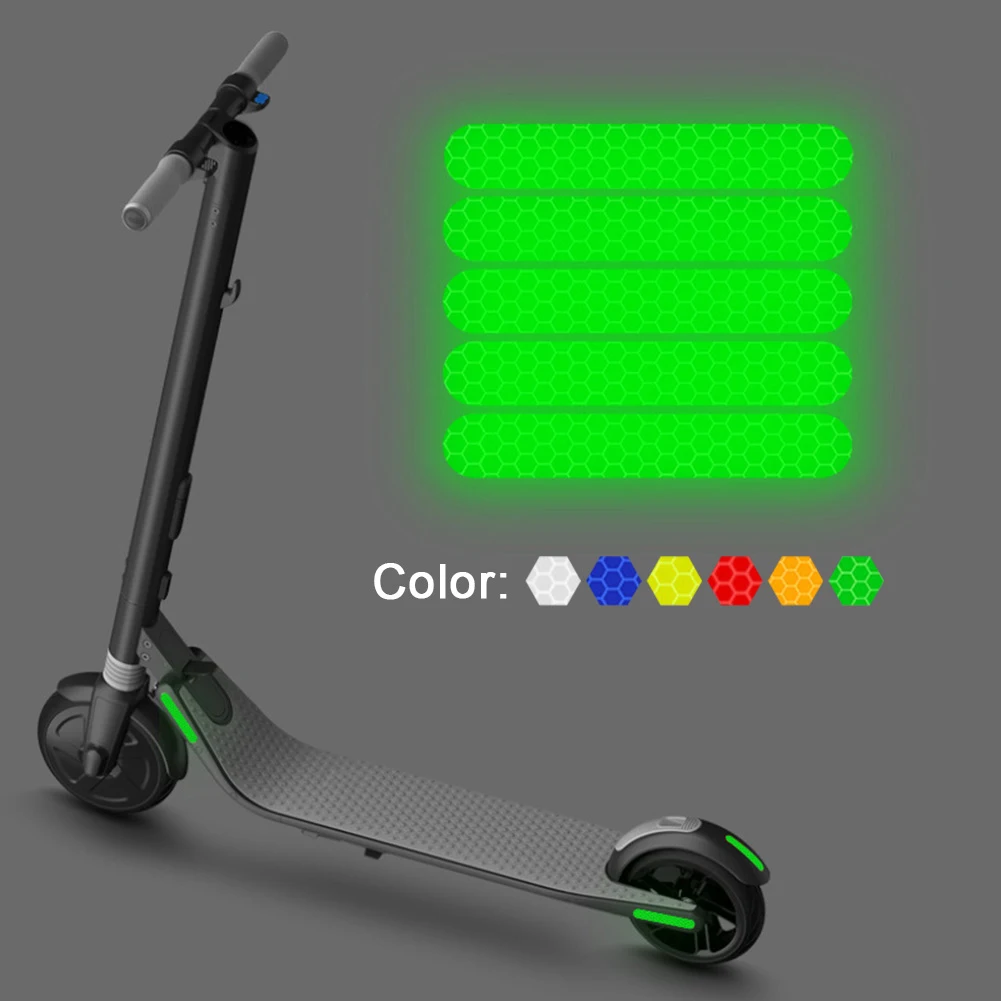 5Pcs Reflective Stickers For Ninebot ES1 ES2 ES3 ES4 E22 E25 Series Electric Scooter 6 Colors PVC Stickers Scooter Accessories
5Pcs Reflective Stickers For Ninebot ES1 ES2 ES3 ES4 E22 E25 Series Electric Scooter 6 Colors PVC Stickers Scooter Accessories