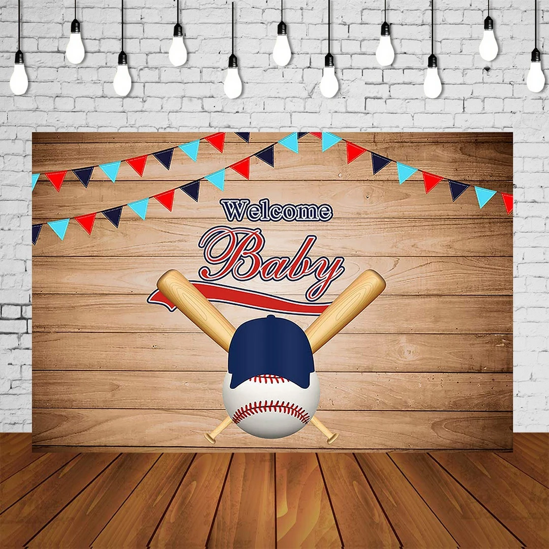 Baseball Theme Baby Shower Party Backdrop Wood Background Buntings Decoration Photography Banner Scene Setter Wall Table Posters
Baseball Theme Baby Shower Party Backdrop Wood Background Buntings Decoration Photography Banner Scene Setter Wall Table Posters