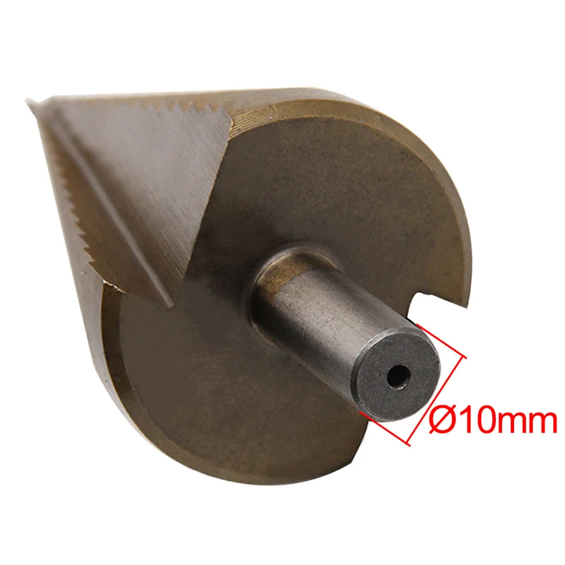 1pc HSS Step Cone Drill Bit 4 42mm Round Handle Titanium Plated Hole Cutter Woodworking Drilling Bits
1pc HSS Step Cone Drill Bit 4 42mm Round Handle Titanium Plated Hole Cutter Woodworking Drilling Bits