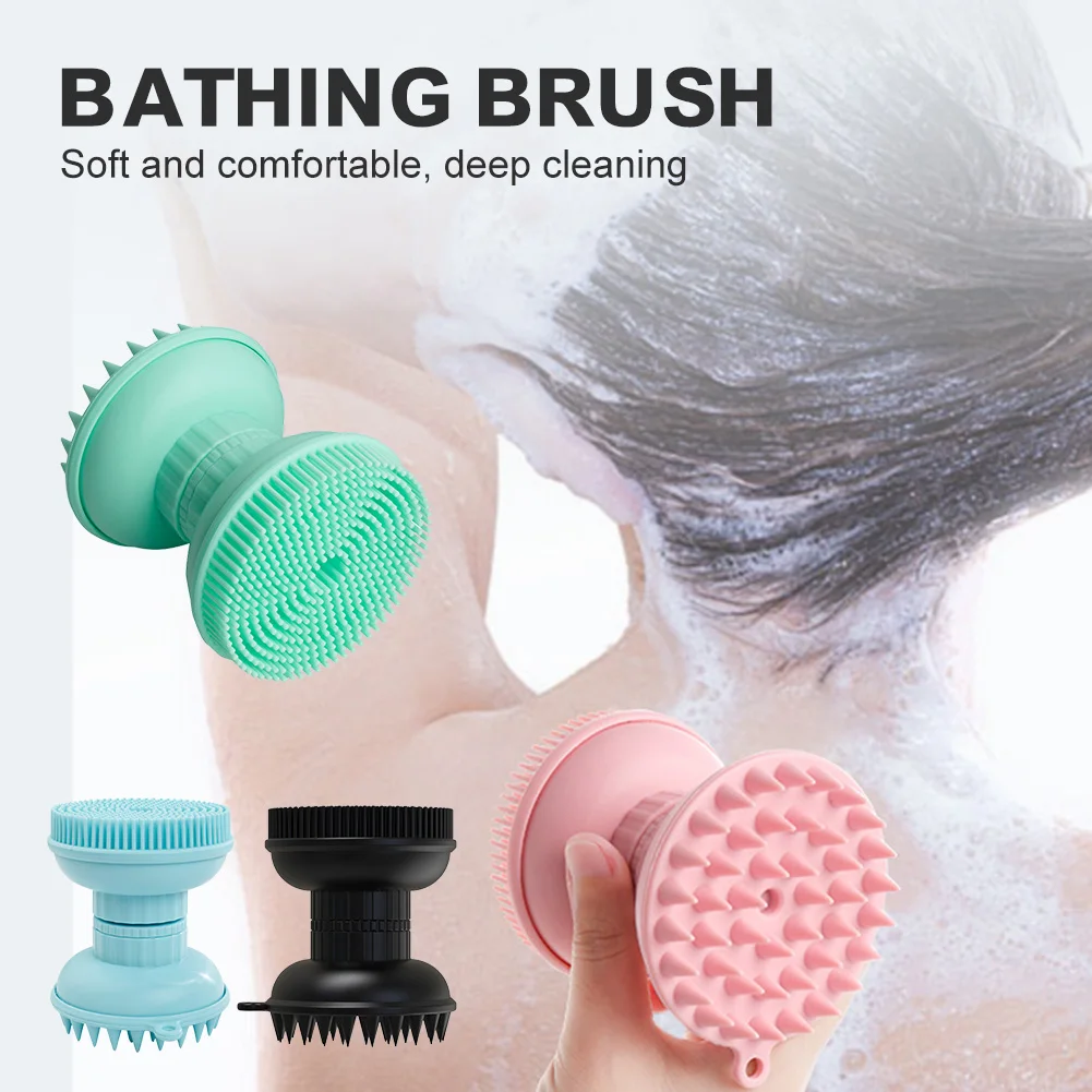 3-in-1 Facial Cleaning Brush & Body Scrub Double- Ended Hair Scalp Massage Soft Cleaning Brush for Face Hair Body
3-in-1 Facial Cleaning Brush & Body Scrub Double- Ended Hair Scalp Massage Soft Cleaning Brush for Face Hair Body