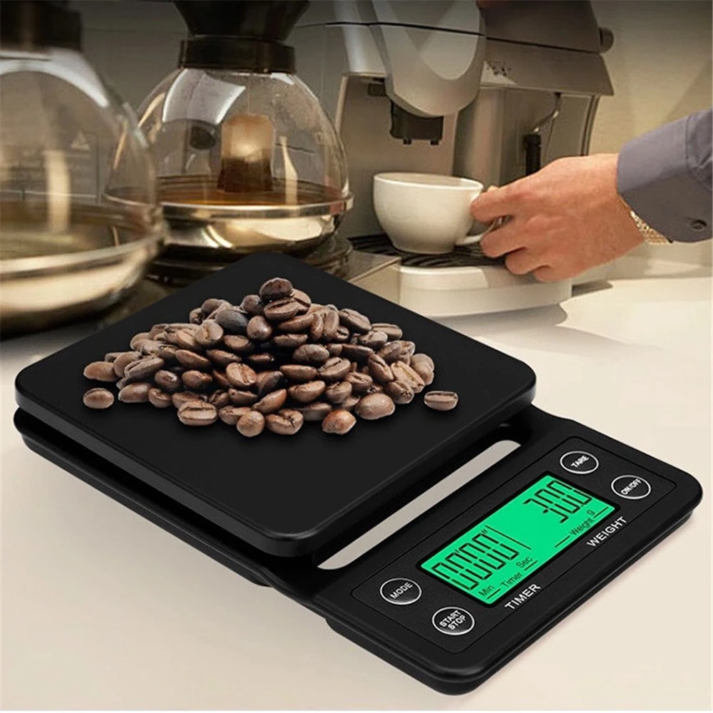 

Цифровые кухонные весы 0,1 г, точные пищевые весы для приготовления выпечки, электронные весы для кофе, инструмент для взвешивания