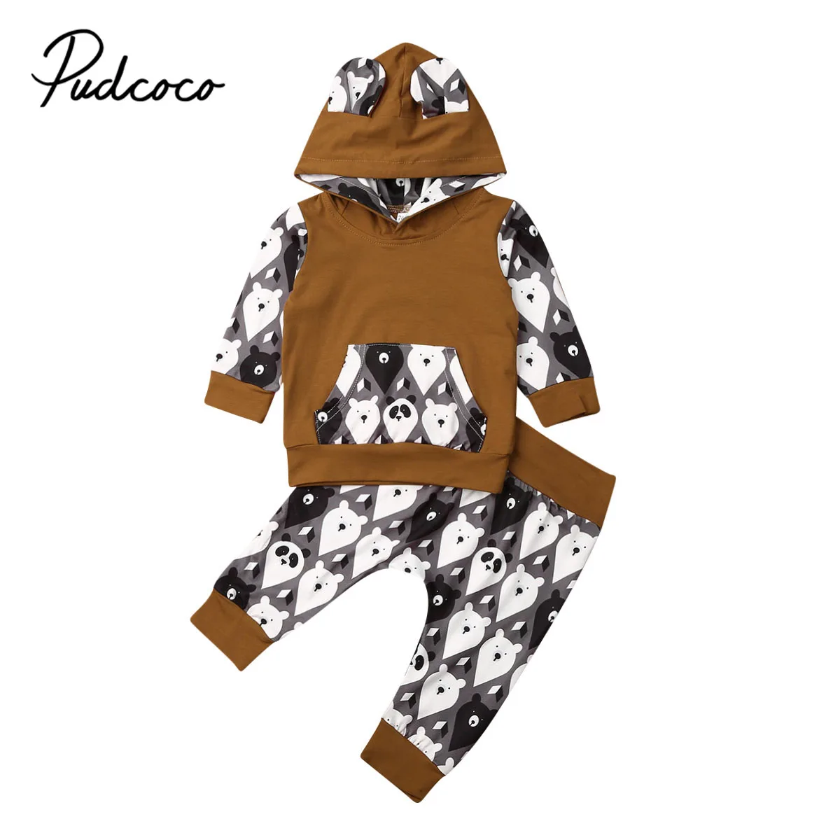 Pudcoco/осенне-зимний спортивный костюм для новорожденных девочек и мальчиков, комплект одежды, топ с длинными рукавами и капюшоном + длинные ш...
Pudcoco/осенне-зимний спортивный костюм для новорожденных девочек и мальчиков, комплект одежды, топ с длинными рукавами и капюшоном + длинные ш...