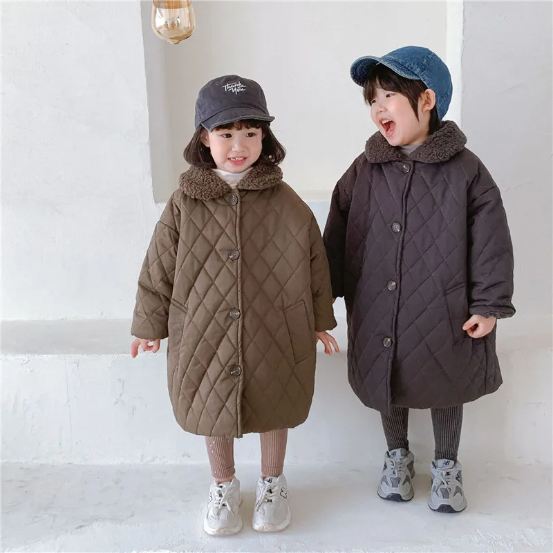 Girls Baby's Kids Coat Jacket Outwear 2021 Cool Warm Plus Velvet Thicken Winter Autumn Buttons School Fleece Children's Clothes
Girls Baby's Kids Coat Jacket Outwear 2021 Cool Warm Plus Velvet Thicken Winter Autumn Buttons School Fleece Children's Clothes