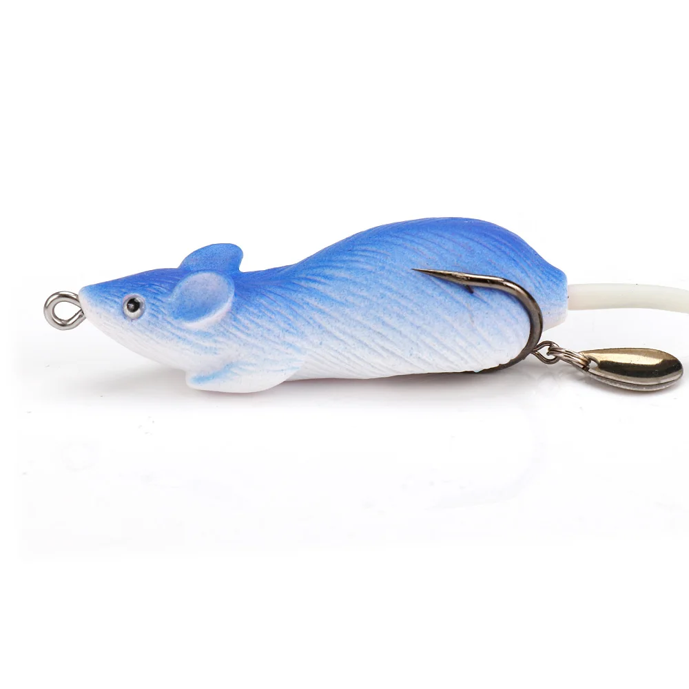 6 cm 12.5g Mouse Soft Lures Silicone Bait Artificial Fishing Lure Topwater Wobbler Crankbaits Fishing Tackle Lure Pike 
6 cm 12.5g Mouse Soft Lures Silicone Bait Artificial Fishing Lure Topwater Wobbler Crankbaits Fishing Tackle Lure Pike