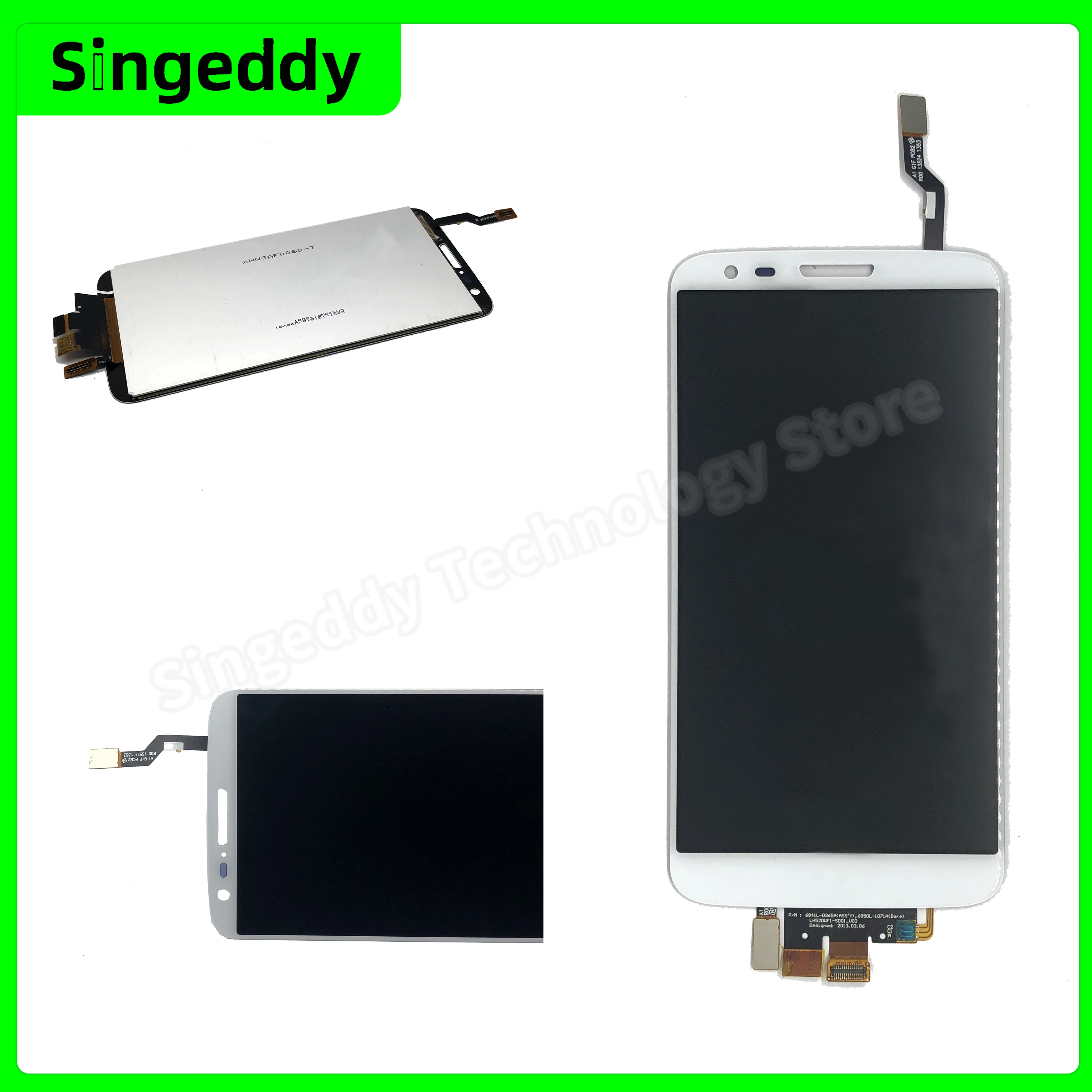 

Touch Screen LCD Display For LG G2 D802 D806 D805 Black 5.2 Inch 1920*1080 TFT Assembly Retina Complete Digitizer