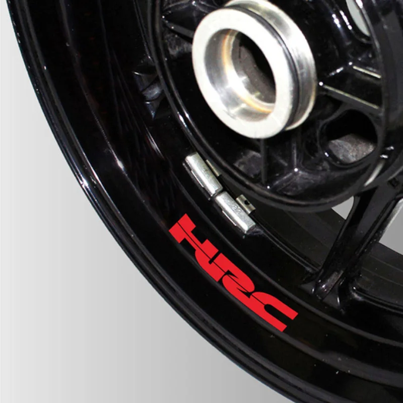 A set of 8pcs high quality Motorcycle Wheel Sticker Decal Reflective Rim Motorcycle logo decal For For Honda HRC hrc 65
A set of 8pcs high quality Motorcycle Wheel Sticker Decal Reflective Rim Motorcycle logo decal For For Honda HRC hrc 65