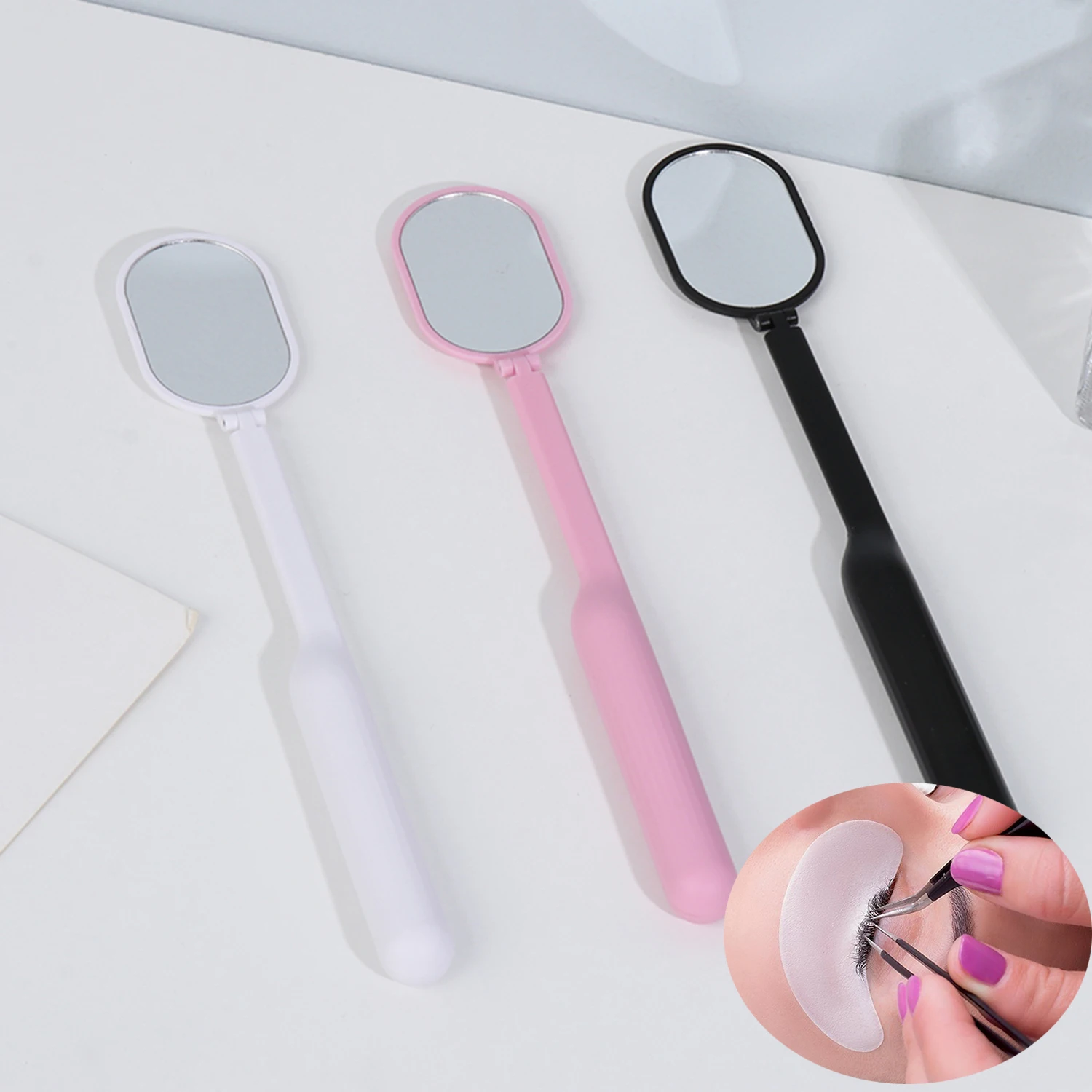 Extension Supplies 270 Degree Free Rotation Checking lash Tools Eyelashes Extension Mirror Mouth Oral Teeth Mirror
Extension Supplies 270 Degree Free Rotation Checking lash Tools Eyelashes Extension Mirror Mouth Oral Teeth Mirror