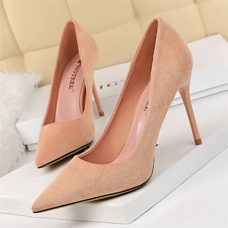 2020 Spring Sexy Women Blue Green Yellow Stiletto High Heels Pumps Tacones Elegant Office Ladies Pencil Heels Plus Size Shoes
2020 Spring Sexy Women Blue Green Yellow Stiletto High Heels Pumps Tacones Elegant Office Ladies Pencil Heels Plus Size Shoes