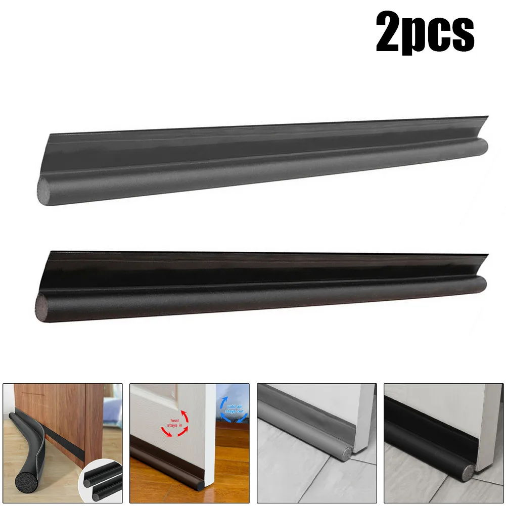 Waterproof Door Seal Strip Draught Excluder Stopper Bottom Guard Double Protector Doorstop Wind Dust Draft Blocker Sealer Home
Waterproof Door Seal Strip Draught Excluder Stopper Bottom Guard Double Protector Doorstop Wind Dust Draft Blocker Sealer Home