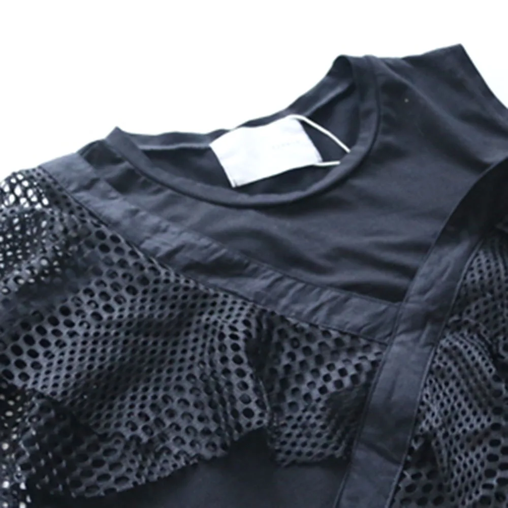Cold Shoulder Women Blouse 2020 Summer Korean Office Ladies Sweet Irregular Patchwork Short Sleeve Black Shirt Female Tops
Cold Shoulder Women Blouse 2020 Summer Korean Office Ladies Sweet Irregular Patchwork Short Sleeve Black Shirt Female Tops