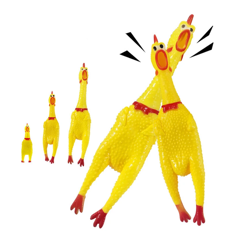 Screaming Chicken Monster Screaming Chicken Rubber Molar Human Voice Pet Dogs Toys Tolerant Bite and Sound Decompress Baby Gifts
Screaming Chicken Monster Screaming Chicken Rubber Molar Human Voice Pet Dogs Toys Tolerant Bite and Sound Decompress Baby Gifts