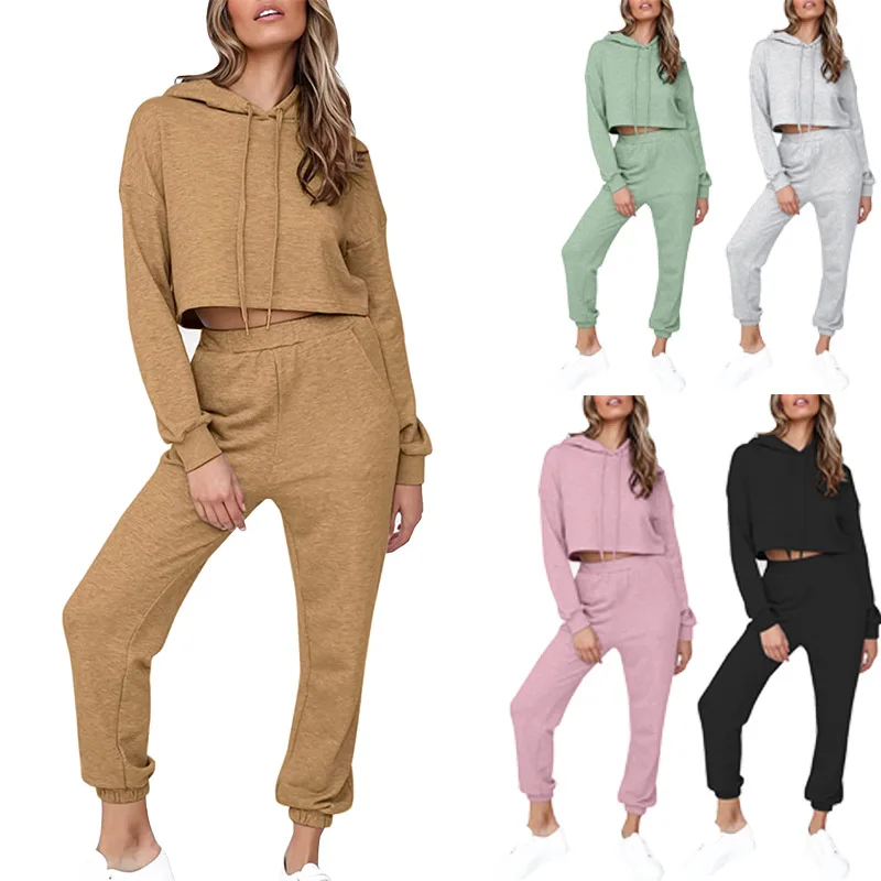 Winter Tracksuit Women 2 Piece Set Sweatshirt Solid Hoodies+Pants Sportwear Women's Sports Suit Female Hooded Set Hoodies Suit
Winter Tracksuit Women 2 Piece Set Sweatshirt Solid Hoodies+Pants Sportwear Women's Sports Suit Female Hooded Set Hoodies Suit