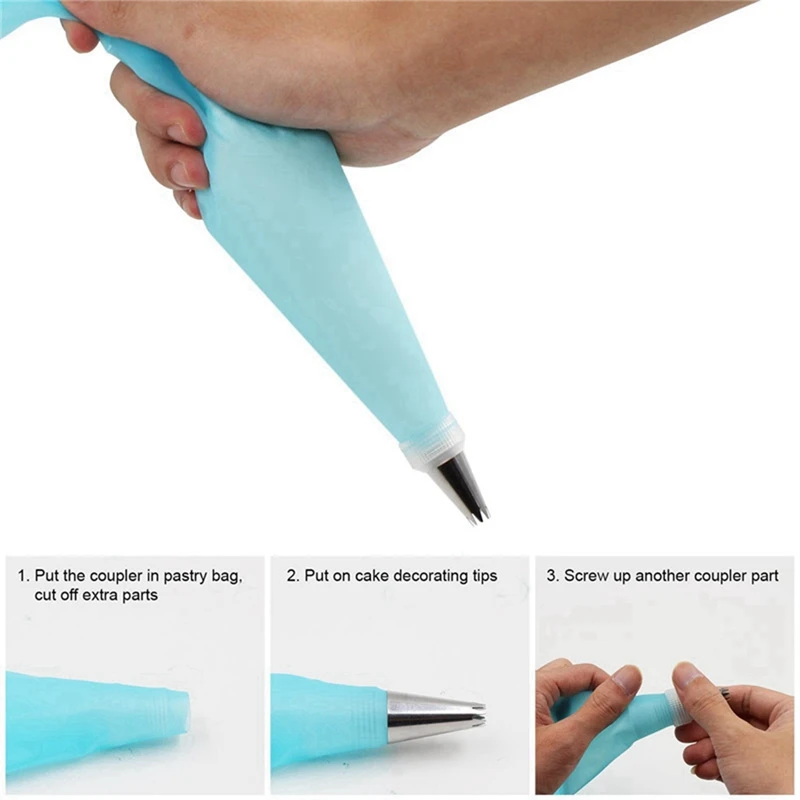 42Pcs Cake Decorating Tips Set Icing Piping Nozzles Pastry Bags Couplers with 3PCS Thickened Kitchen Round Dish Basin
42Pcs Cake Decorating Tips Set Icing Piping Nozzles Pastry Bags Couplers with 3PCS Thickened Kitchen Round Dish Basin