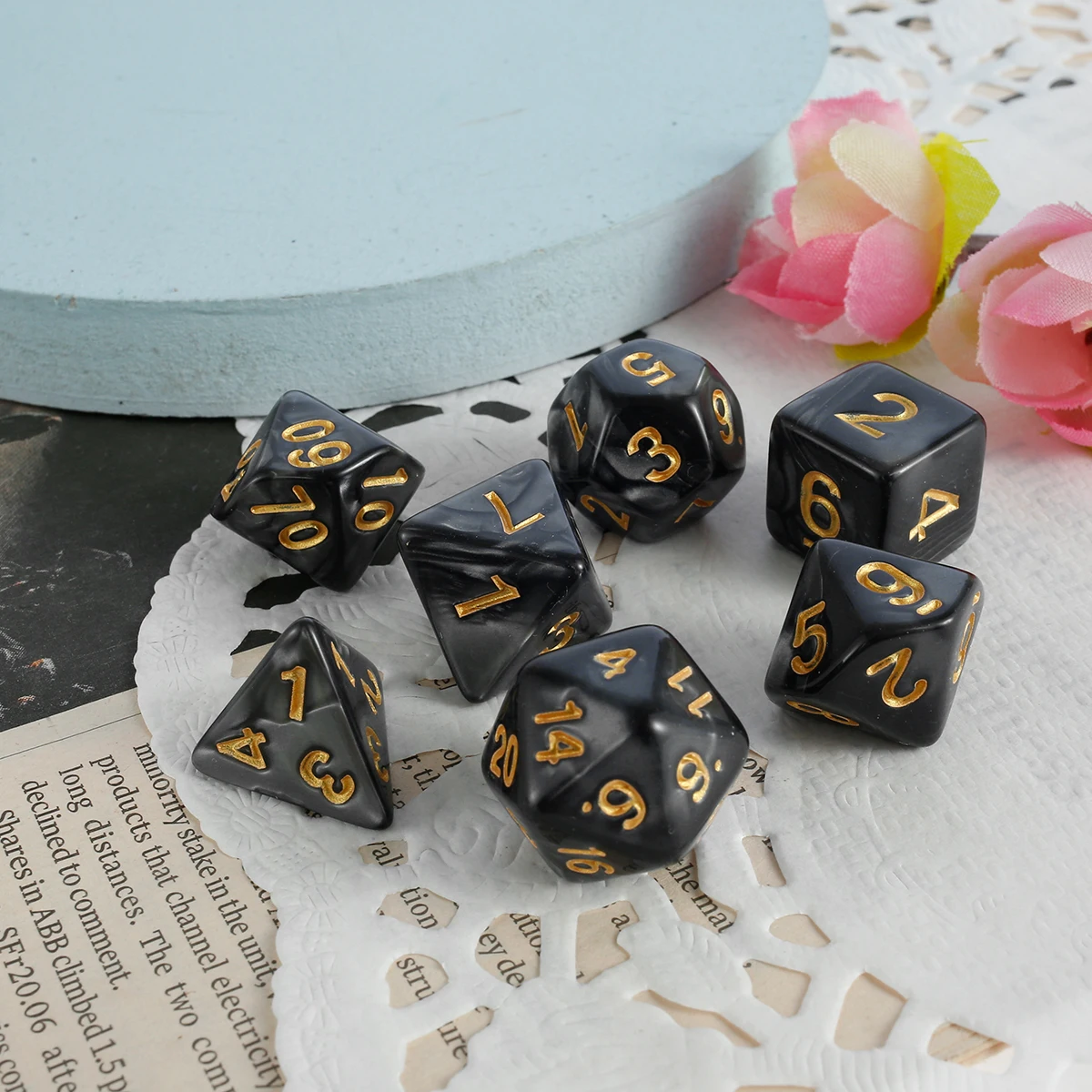 7 pcs Multifaceted Digital Dice Set 4Colors Polyhedral Games Dice Set Board Game entertainment Dice d4 d6 d8 d10 d12 d20 
7 pcs Multifaceted Digital Dice Set 4Colors Polyhedral Games Dice Set Board Game entertainment Dice d4 d6 d8 d10 d12 d20