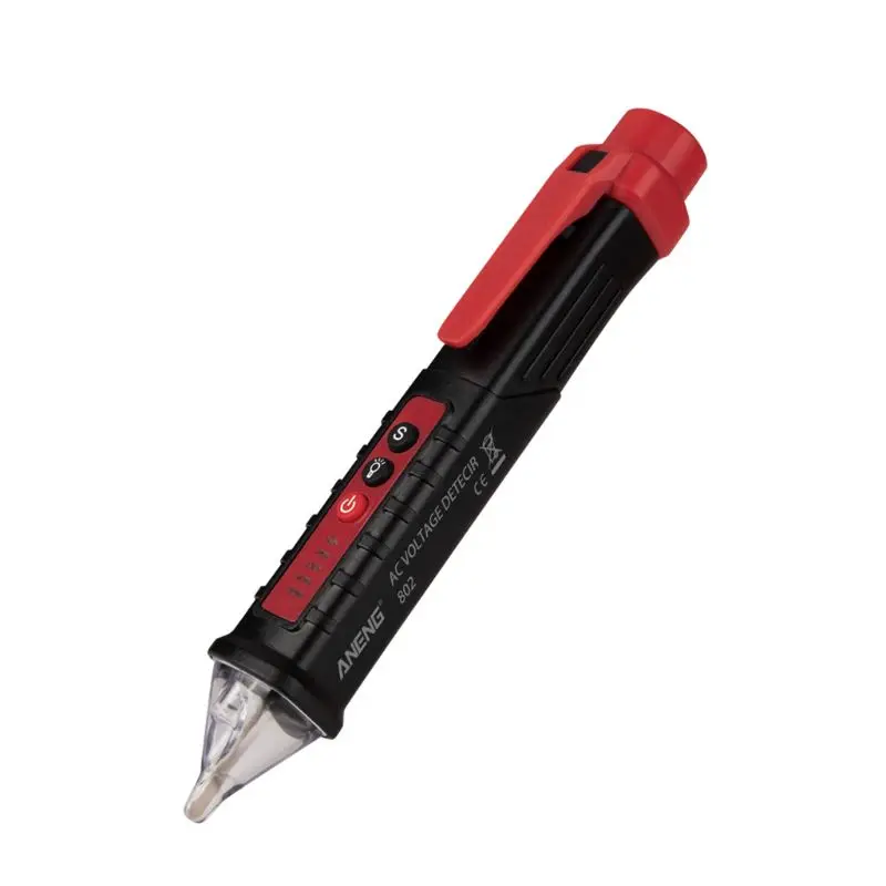 Multi-Function AC 12V~1000V Non-contact Induction Test Pencil Electrical Tester Sound/Light Alarm Voltage Detector with
Multi-Function AC 12V~1000V Non-contact Induction Test Pencil Electrical Tester Sound/Light Alarm Voltage Detector with