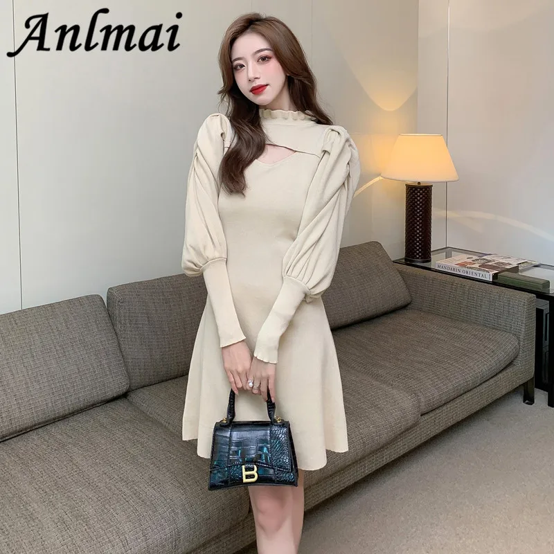 Knitted Dress For Women New Design Luxurious Ladies Puff Long Sleeve Sexy Hollow Sweater Dress
Knitted Dress For Women New Design Luxurious Ladies Puff Long Sleeve Sexy Hollow Sweater Dress