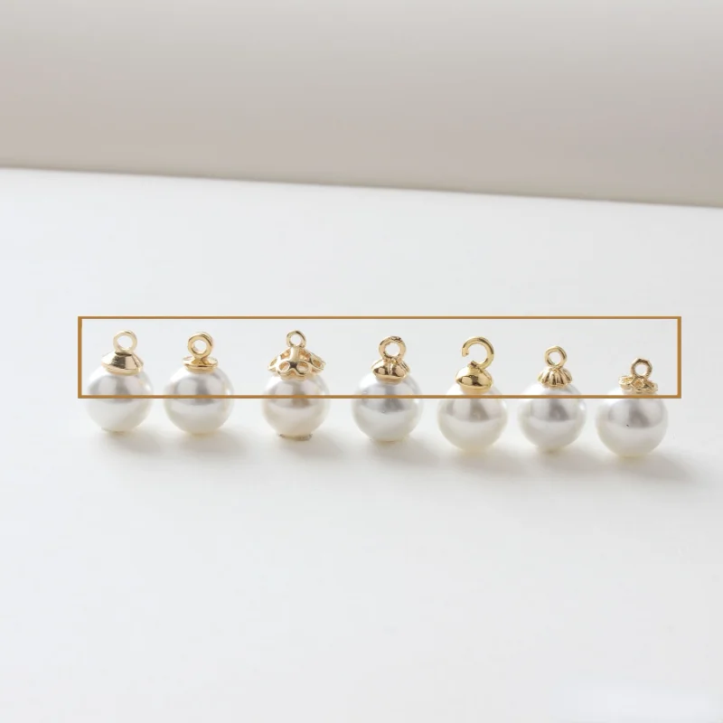 Медная основная крышка 14K с золотым покрытием, бусины «сделай сам», жемчужные аксессуары
Медная основная крышка 14K с золотым покрытием, бусины «сделай сам», жемчужные аксессуары