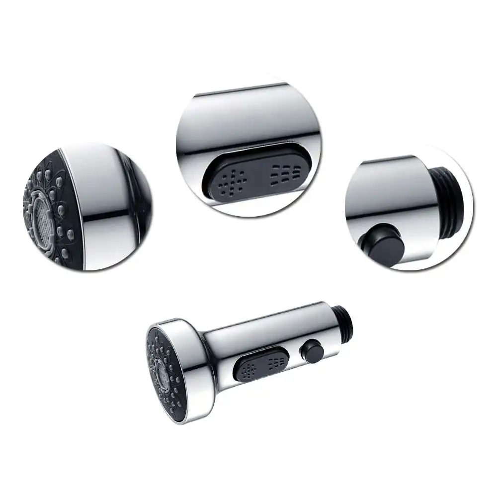 Pull Out Spray Head Replace Universal Kitchen Sink Faucet Basin Mixer Tap Silver
Pull Out Spray Head Replace Universal Kitchen Sink Faucet Basin Mixer Tap Silver