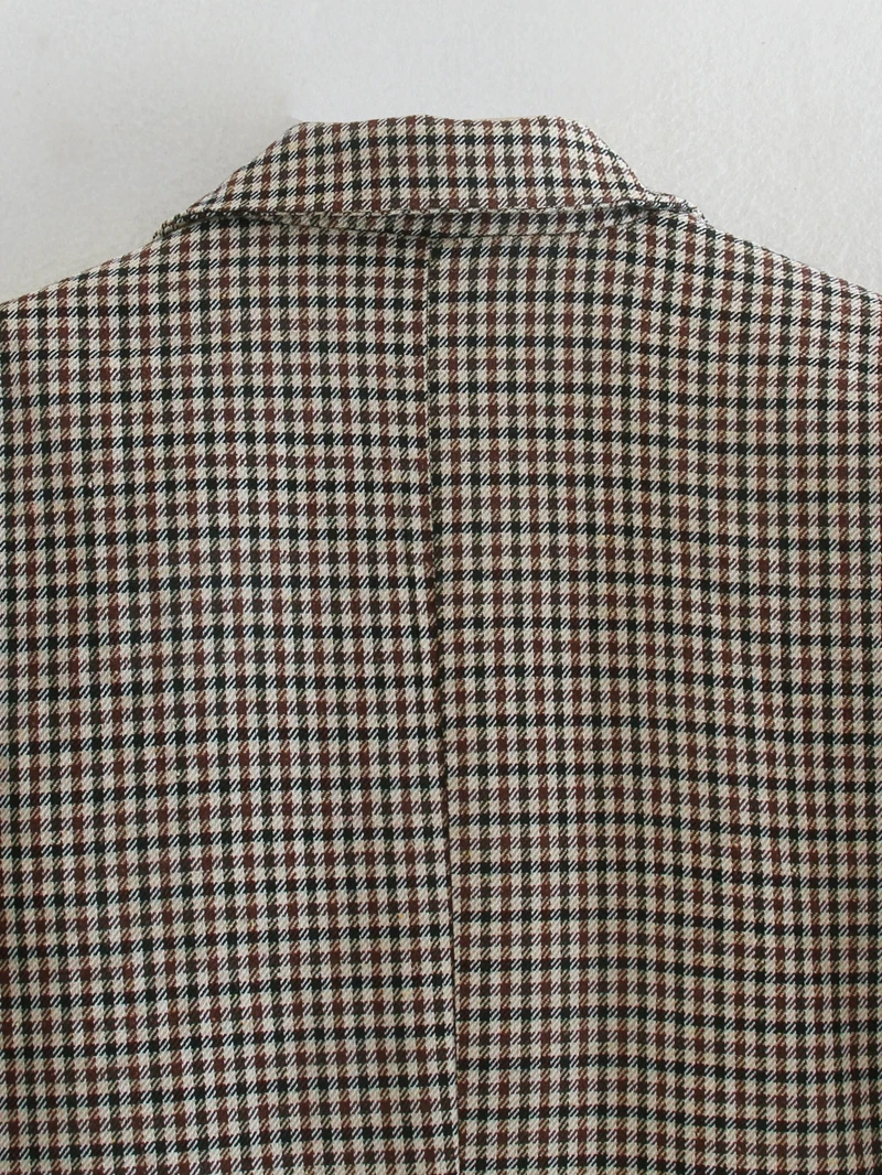 2020 Free Inspirit Winter New Arrival Female Double Breasted Loose Casual Suit Jacket Women's Plaid Coat
2020 Free Inspirit Winter New Arrival Female Double Breasted Loose Casual Suit Jacket Women's Plaid Coat